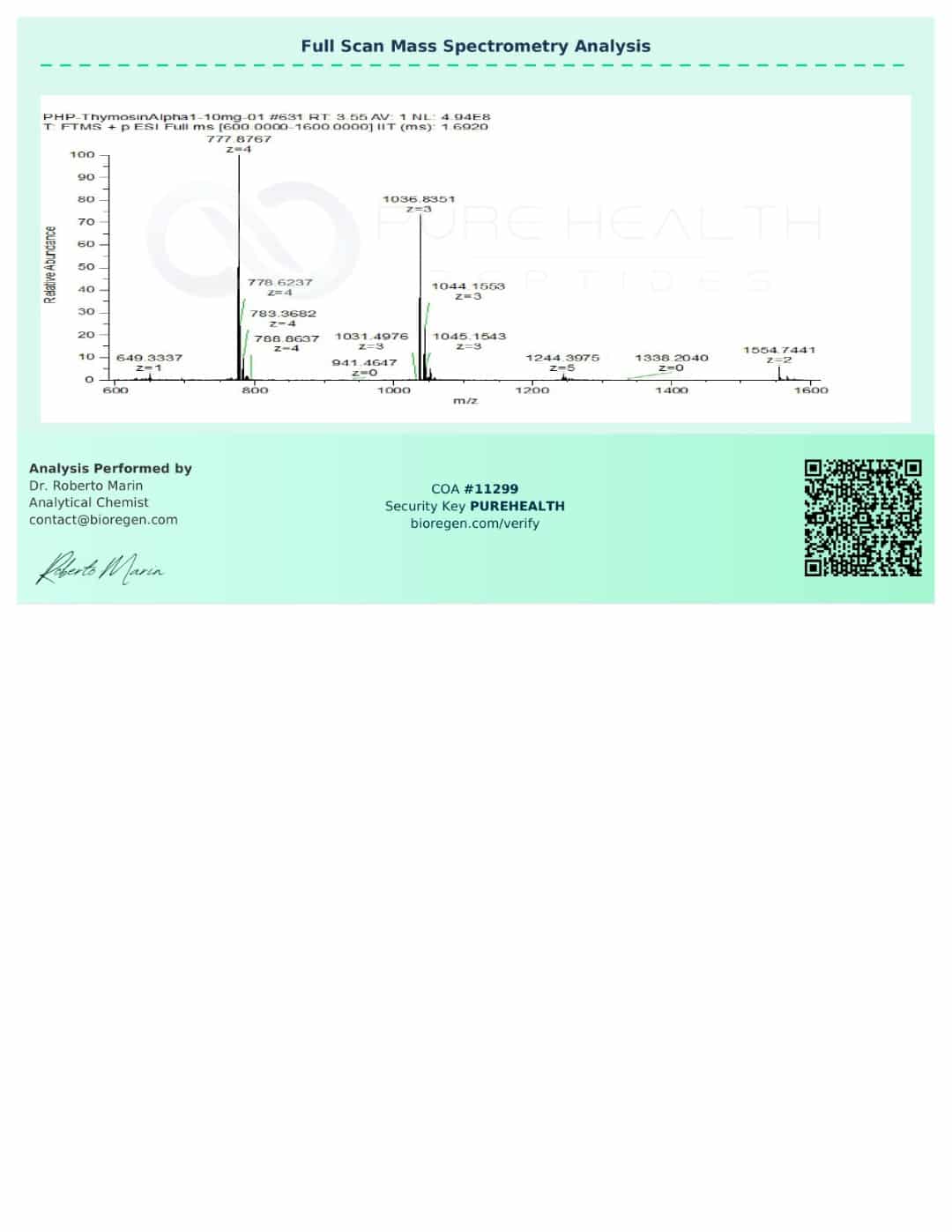 THYMOSIN ALPHA-1